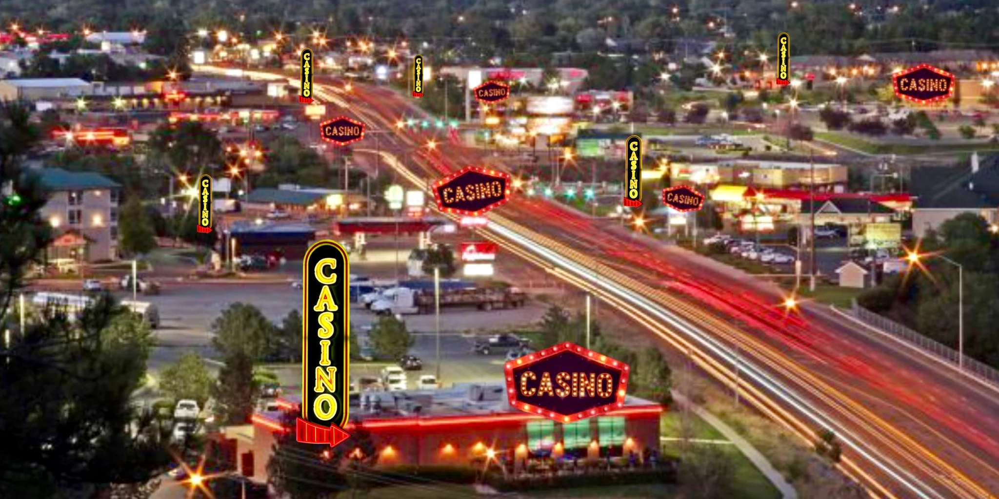 The casino strip in the billings heights