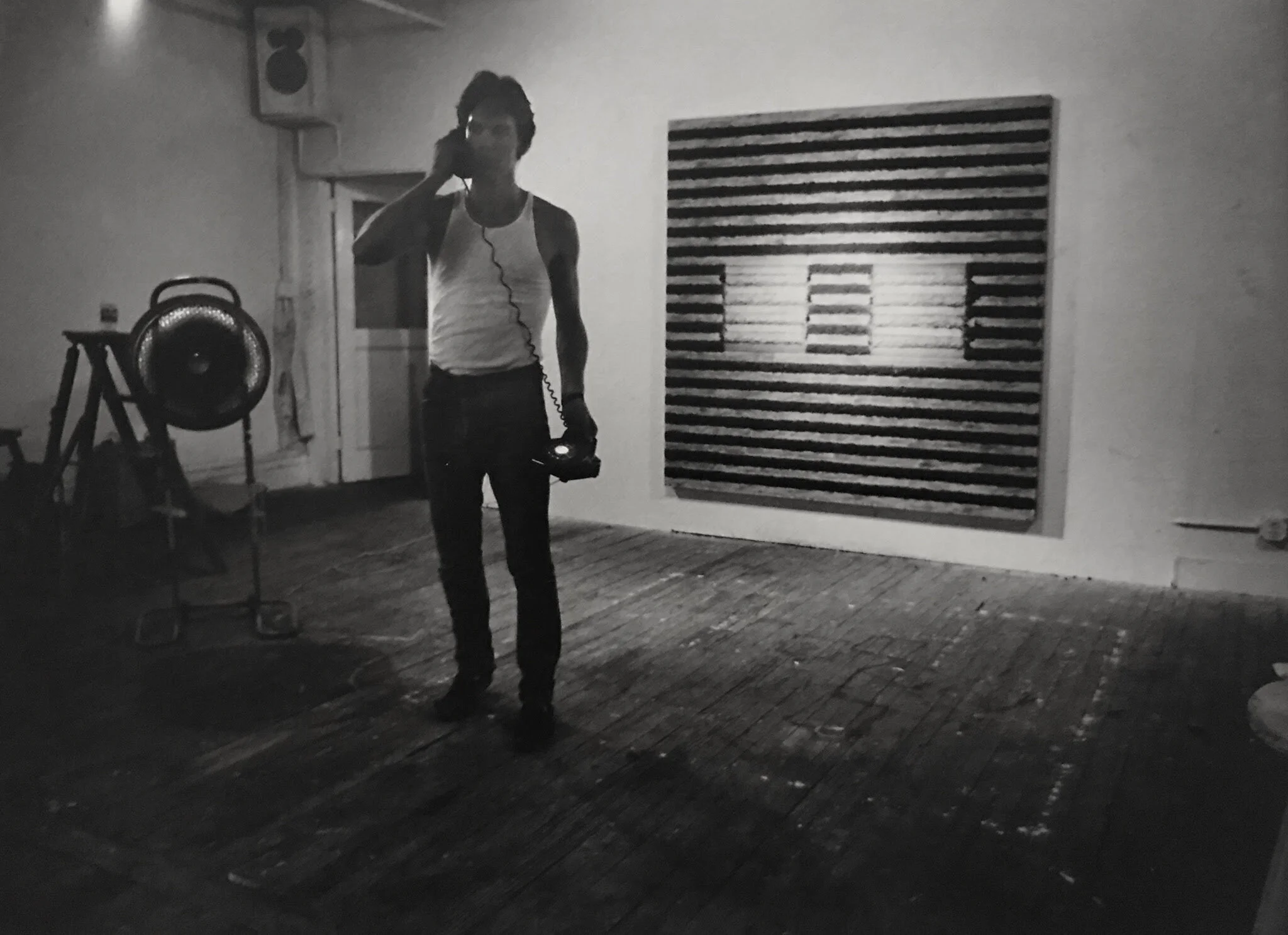 Allen Frame, Kevin in His Studio, NYC, 1979