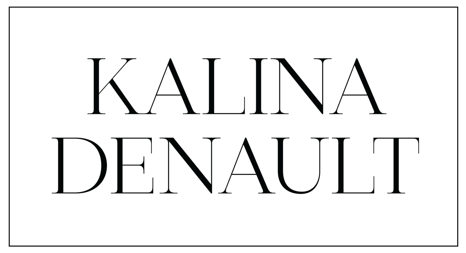 Kalina Denault