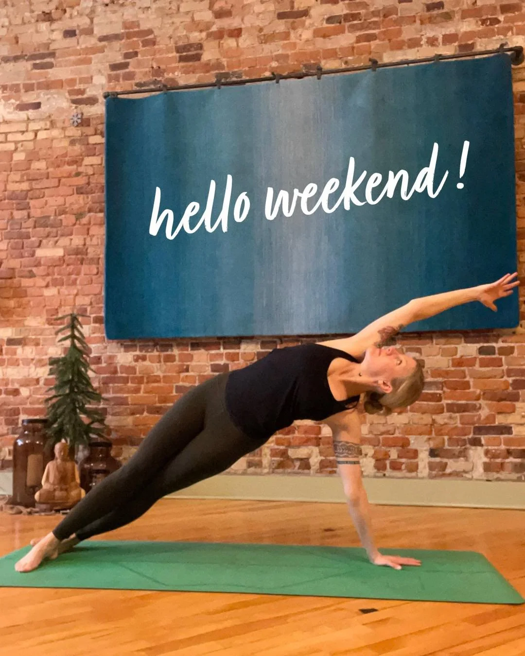 ✨ This weekend before Thanksgiving is the perfect time to settle in, stretch it out, and give yourself a little space.

Join us Saturday &amp; Sunday for Yin, Vinyasa, Ashtanga, and Slowflow &mdash; something for every body and every mood to help you
