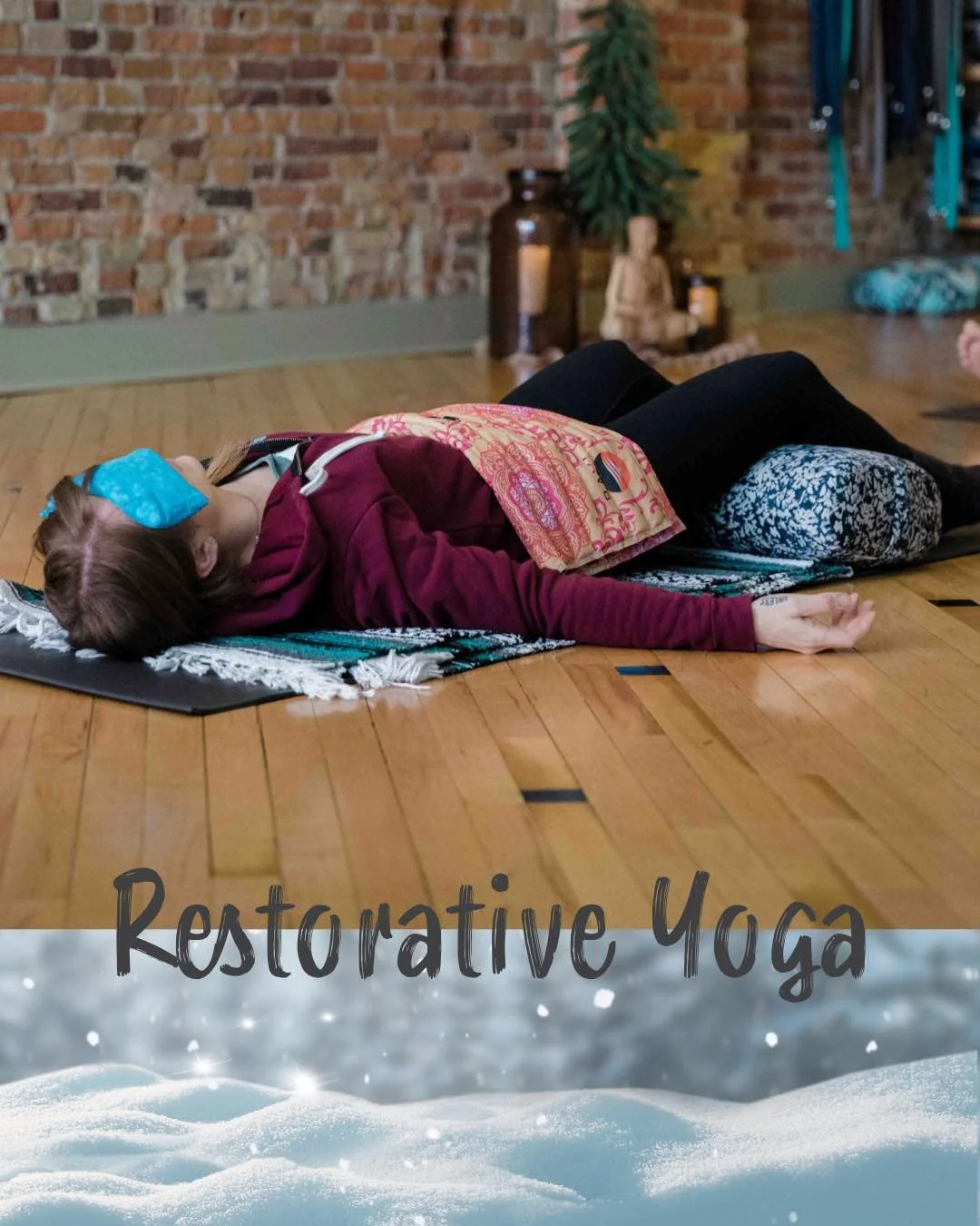 In winter, the earth rests beneath the surface. Restorative Yoga honors this same rhythm&mdash;stillness, support, and deep recovery. With minimal movement and generous props, the body is invited to pause, soften, and replenish.

Join Lisa Ren&eacute