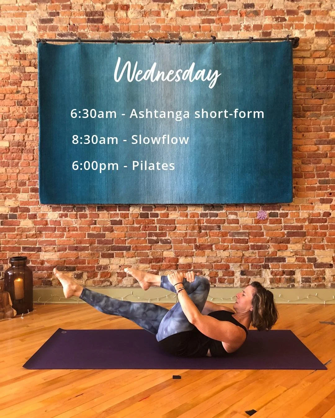 ✨Wednesday✨ Pilates is back!
Yoga in the morning ☀️
Pilates in the evening 🌙
Choose what works for you and Breathe with us!