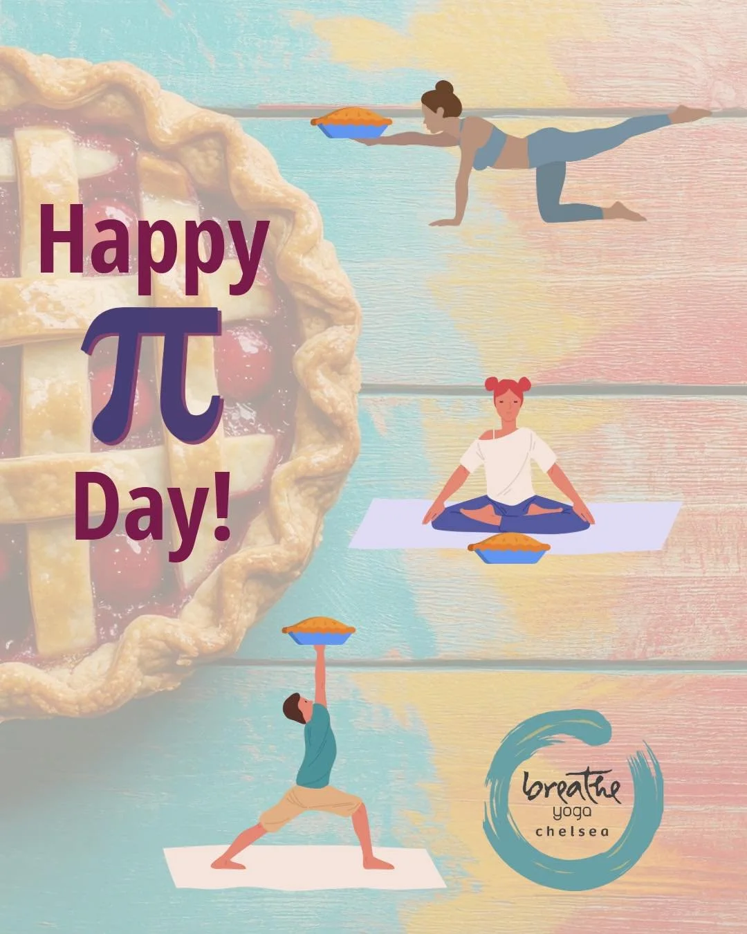 Happy Pi Day! 🥧✨

3.14 - the number that reminds us of circles, continuity, and the beauty of things that keep unfolding. Kind of like a yoga practice. We come back to the mat again and again, moving through the same shapes, each time discovering so