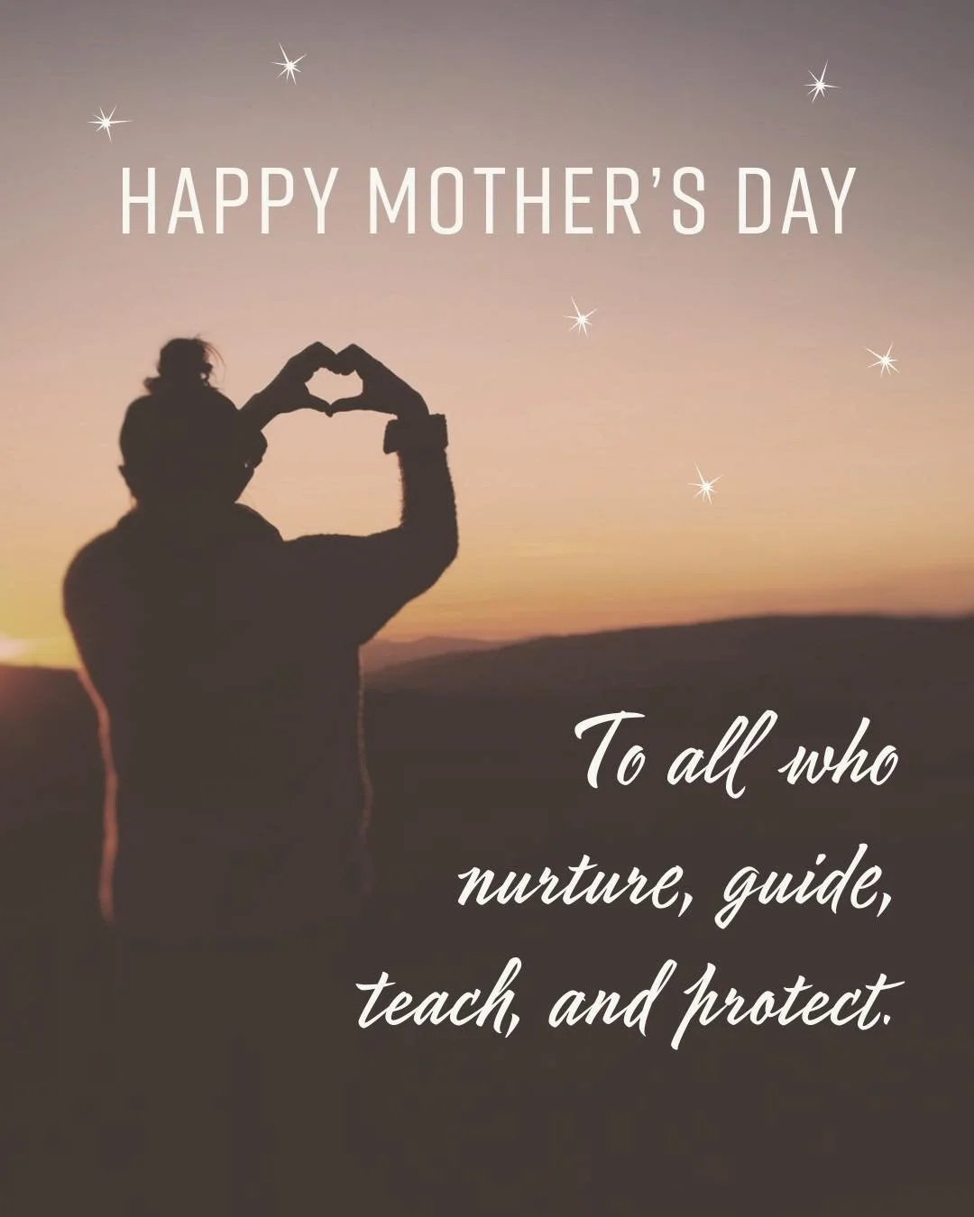 Happy Mother&rsquo;s Day. 
Today we honor the mothers and mother-like figures in our lives. To all who nurture, guide, teach, and protect in ways both seen and unseen.

May we also recognize the quiet ways we care for ourselves - how we rest, listen 