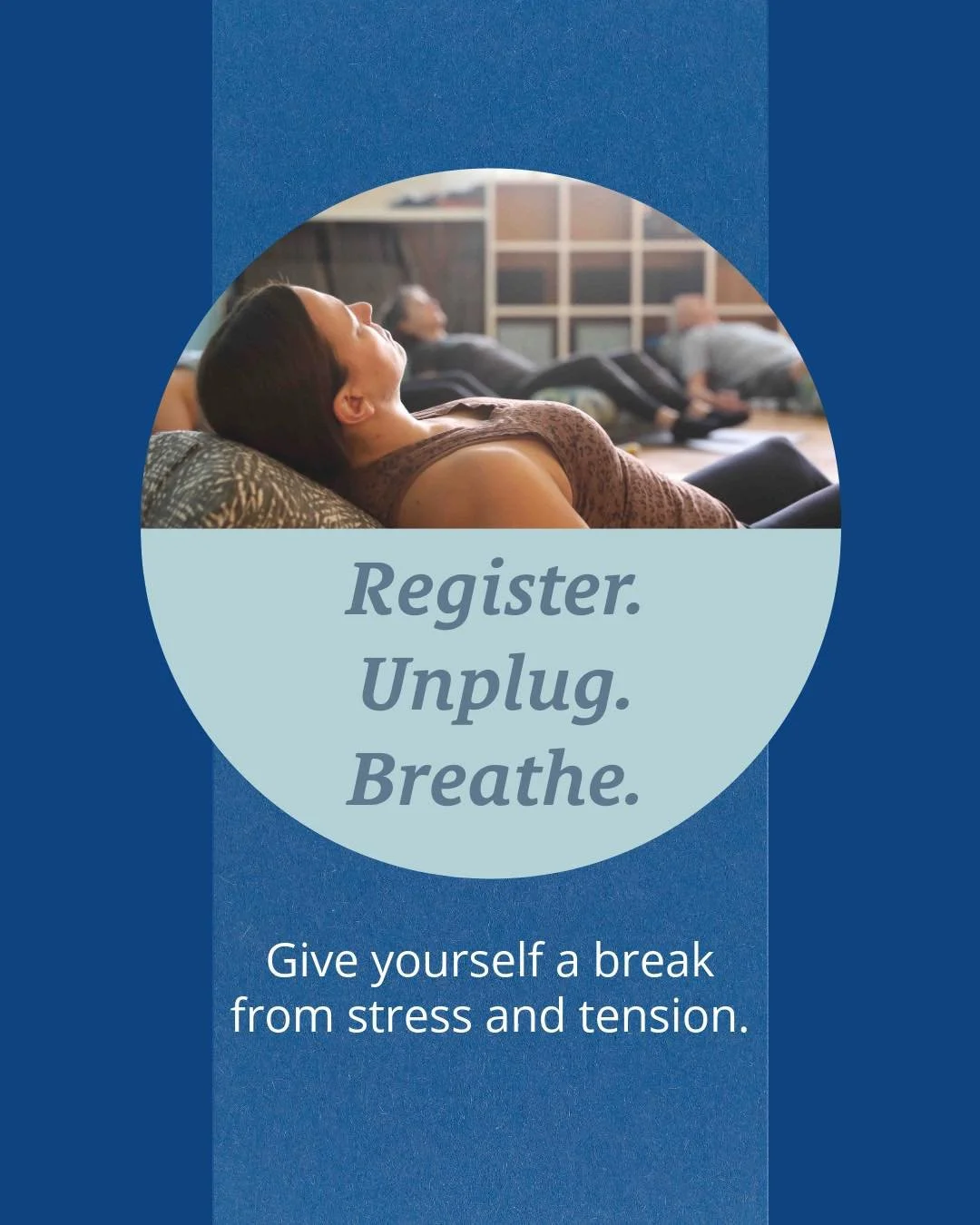 Register. Unplug. Breathe.

Join us ✨Tuesday✨ at Breathe for a full day of practice and community: Vinyasa, Gentle Yoga, a free afternoon Sangha class focused on Rooting Down, evening VinYin, and Restorative Yoga to help you ease into the evening.

T