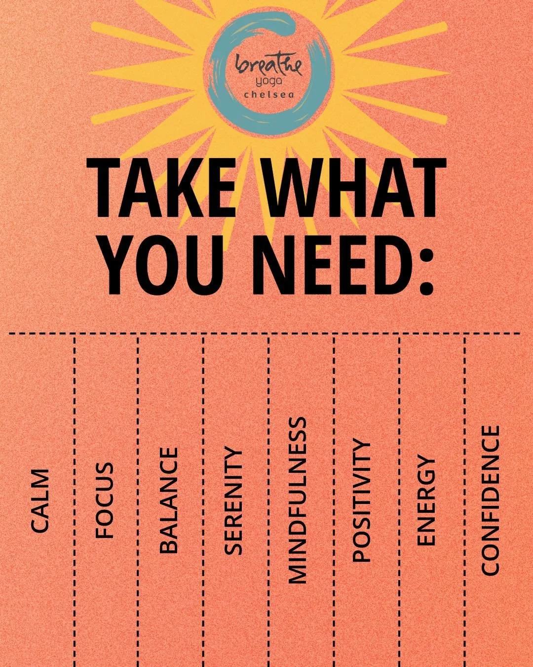 A new week is here.

Take what you need. Leave the rest behind.

What do you need more of this week?
🔹 Calm
🔹 Focus
🔹 Balance
🔹 Serenity
🔹 Positivity
🔹 Energy
🔹 Mindfulness
🔹 Confidence

Whatever you're hoping to invite into your life, let yo