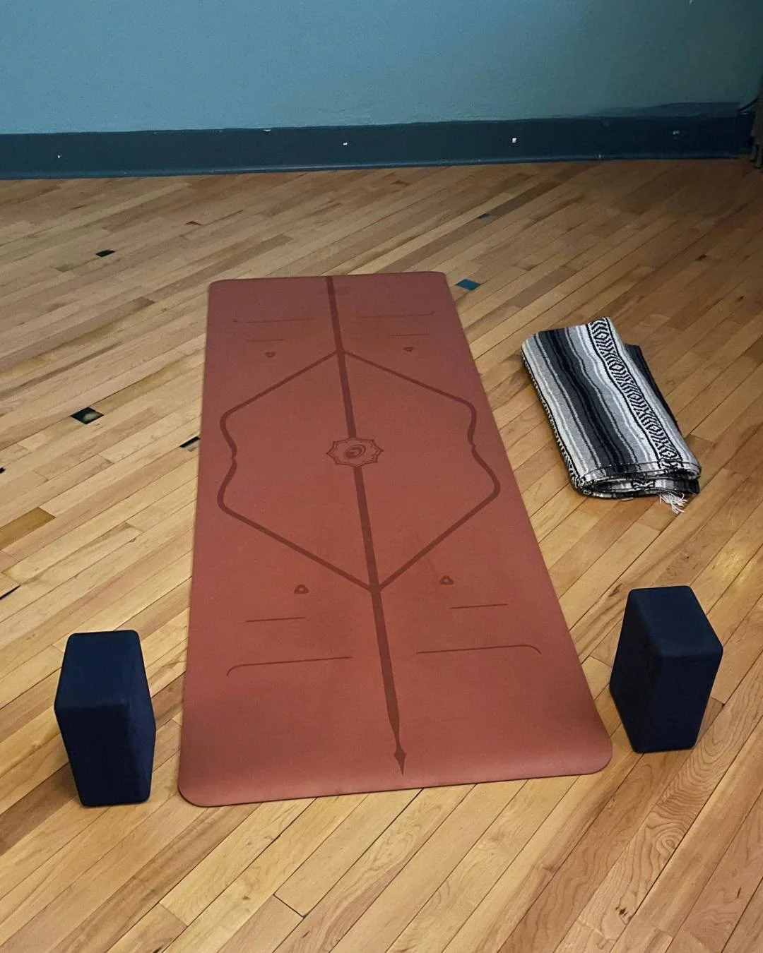The Three Gates of Speech - on the mat. 

Combining Ahimsa (non-harming) and Satya (truthfulness).

What if the way we speak to ourselves is part of our practice, too?

Is it true?
Notice what is actually true in your body today.
I&rsquo;m tired. Thi