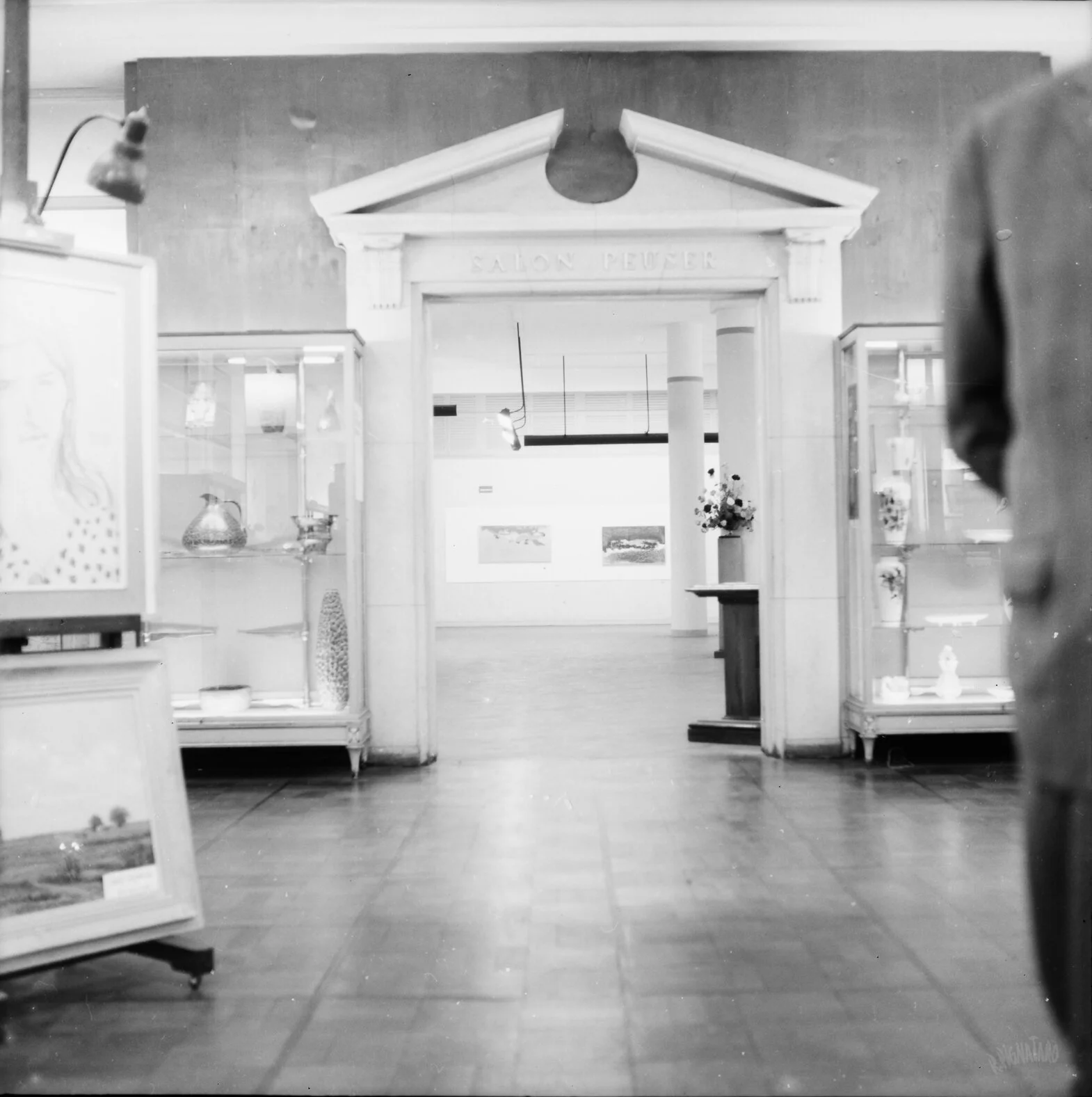 Inside view of gallery.