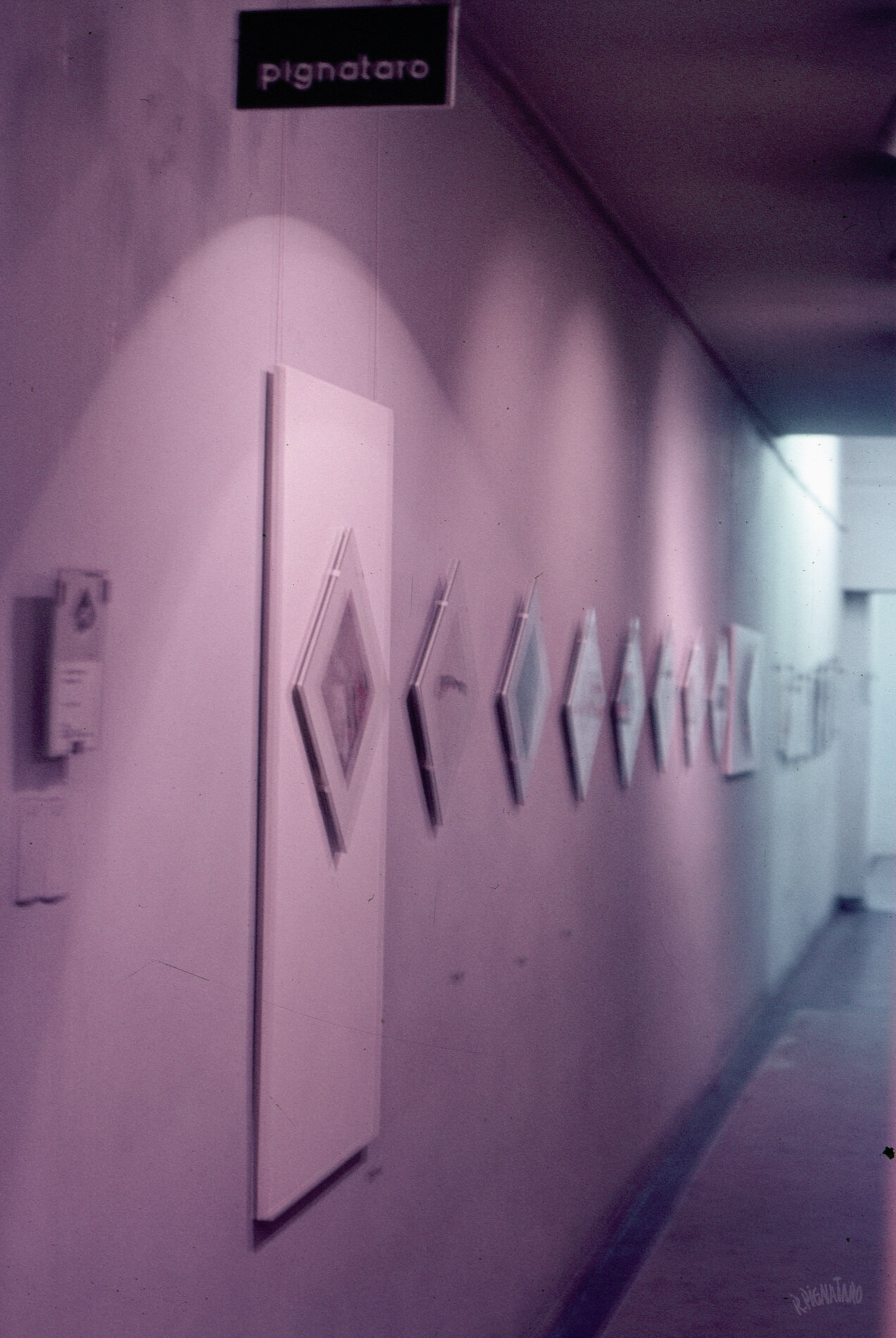 View of exhibition wall
