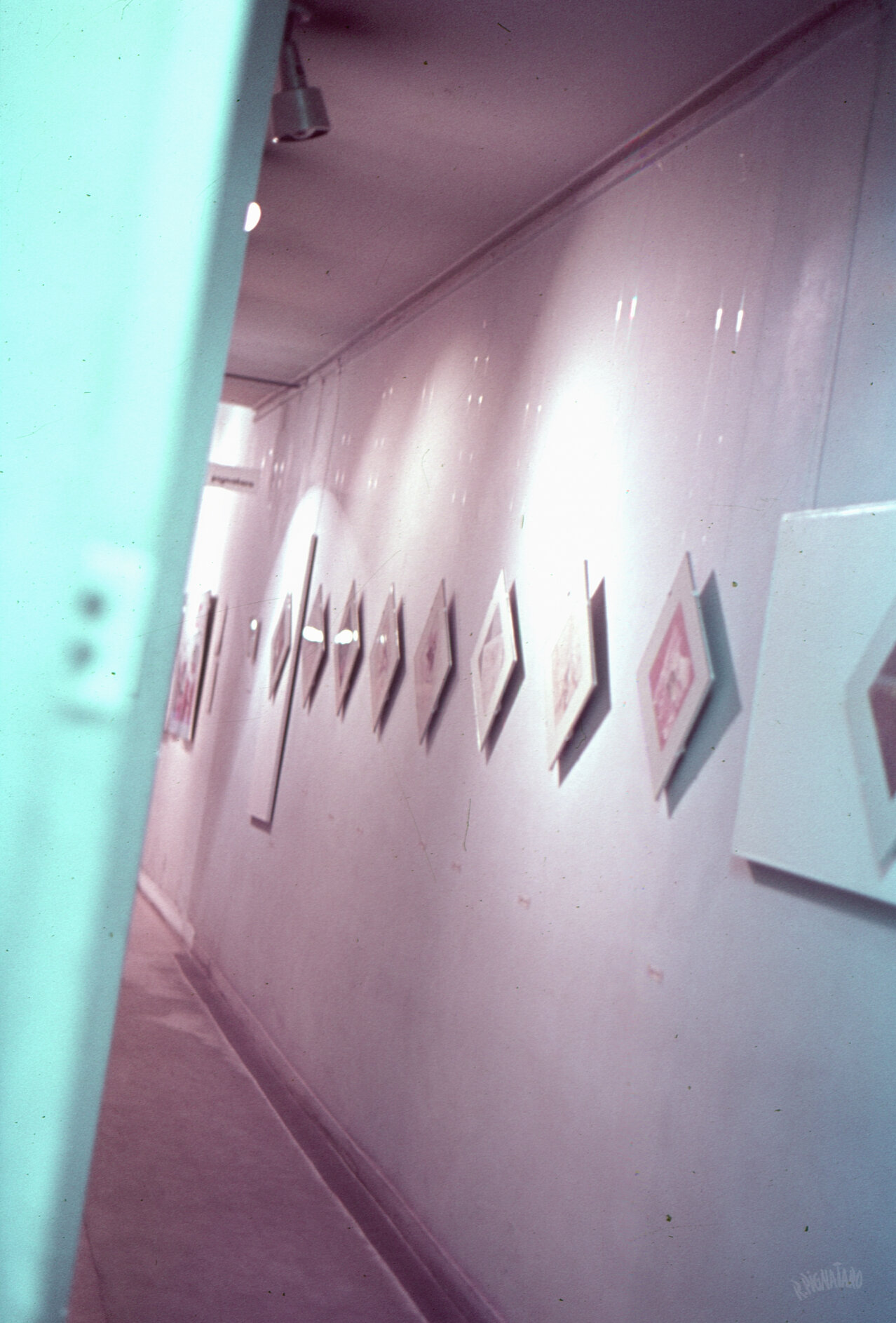 View of exhibition wall