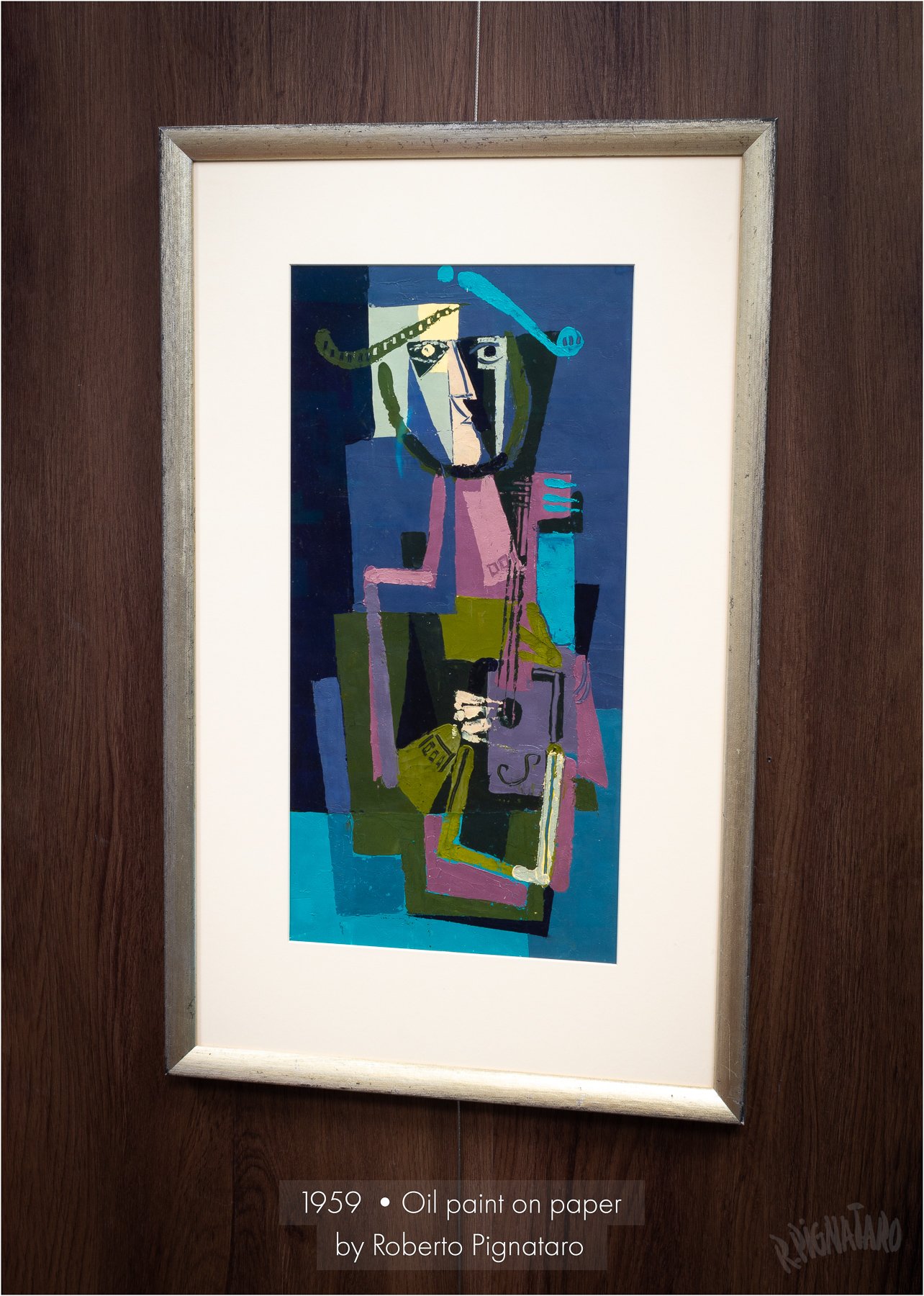 1959 Painting by Roberto Pignataro