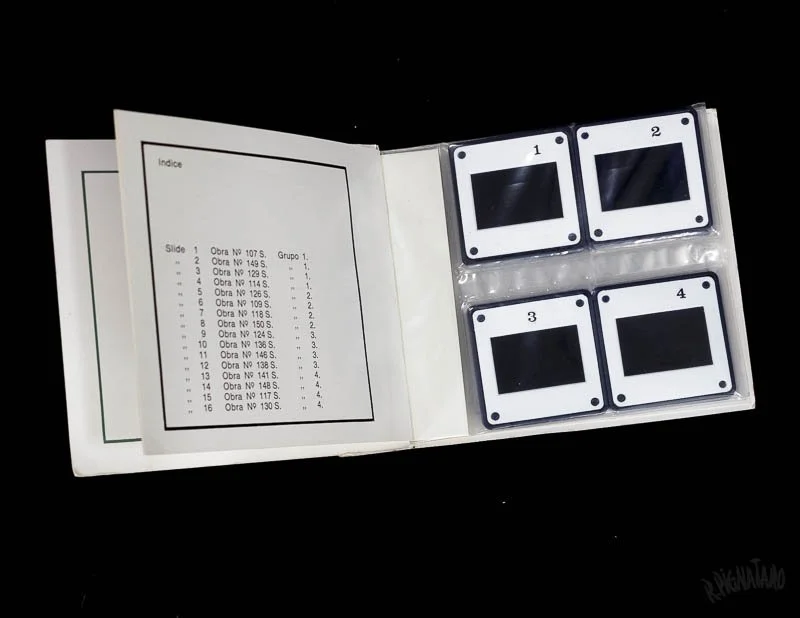 ▲ “En Slides Color”, index and first slide sheet.