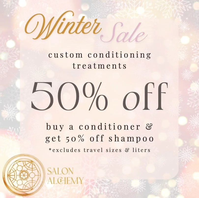 Take advantage of our amazing sale! Lasts until the end of February. ✨
#raleighlocalbusiness #raleighhairsalon #hairsalon #raleighhairstylist