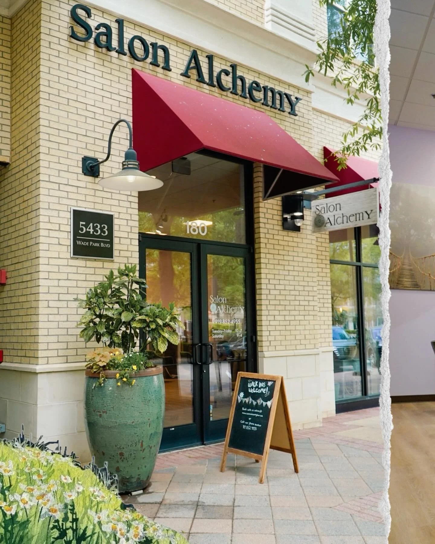 Salon Alchemy has a brand new look!! We&rsquo;d love to see ya in😉
#raleighhairsalon #raleighhairstylist #hairsalon ##hairstylist