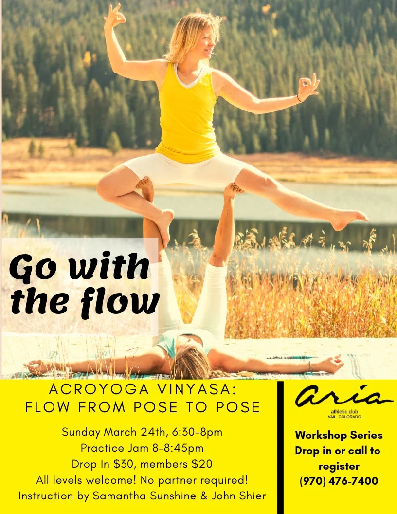 AcroYoga Vinyasa: Flow from Pose to Pose