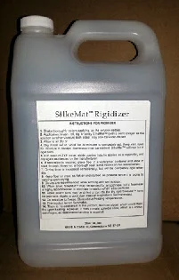 Rigidizer solution for SilkeMat