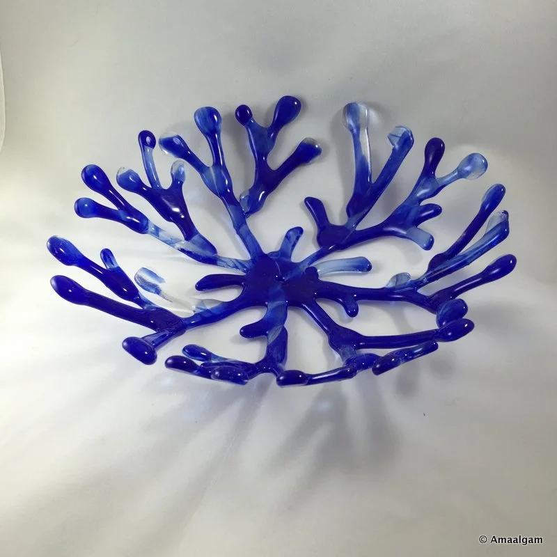 Coral bowl-Blue