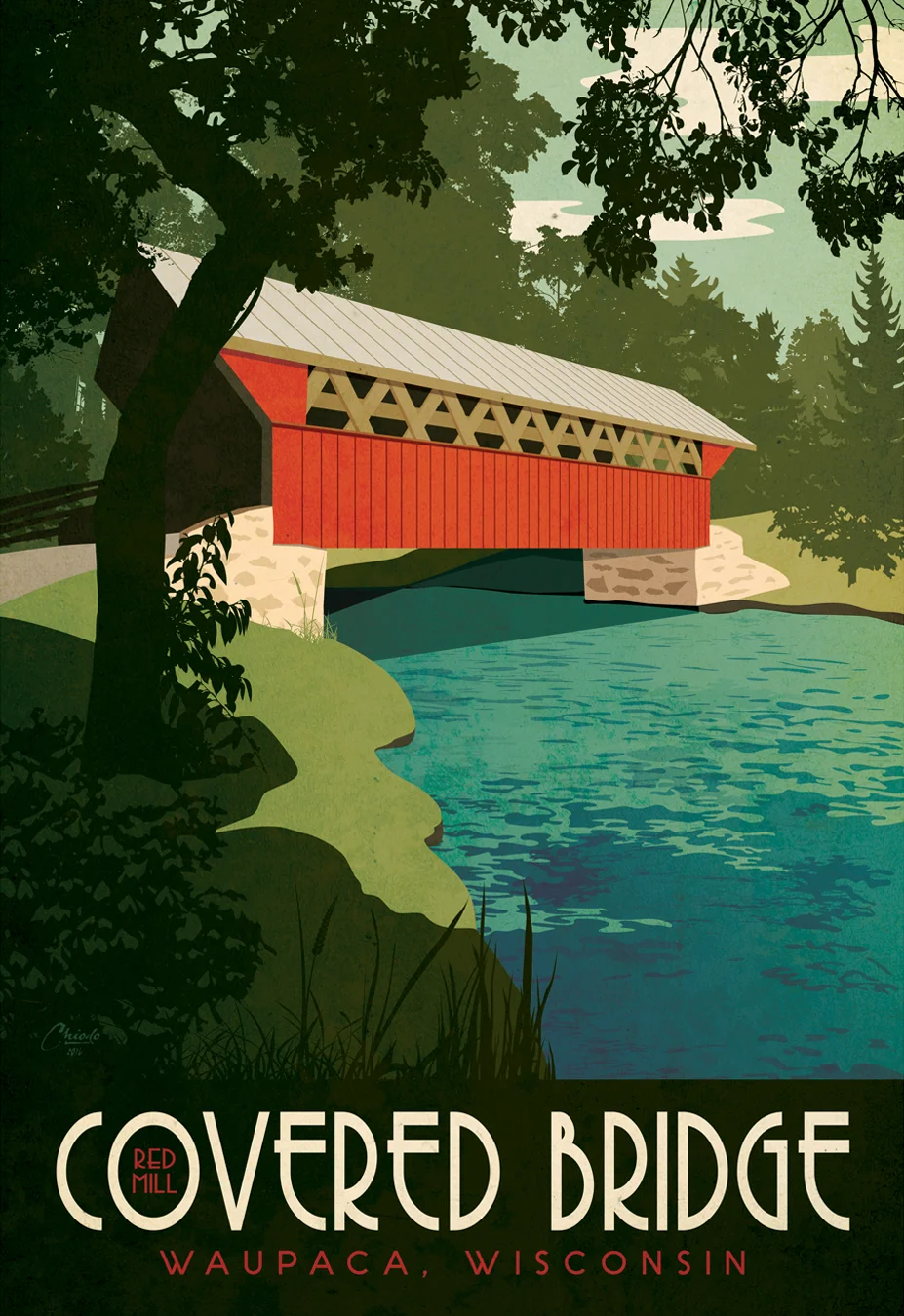 Red Mill Covered Bridge