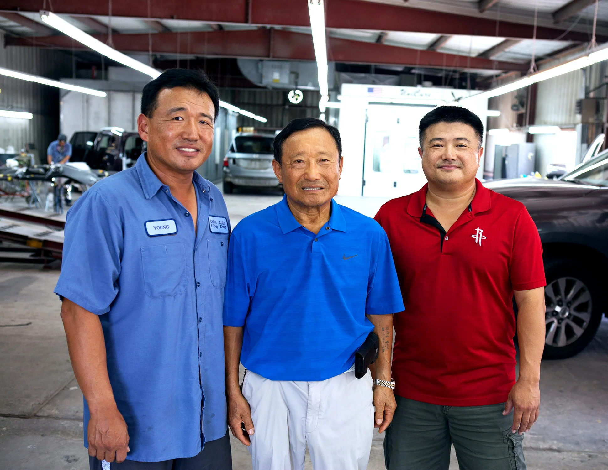 Young, Kyu Bo and Steve Cho.