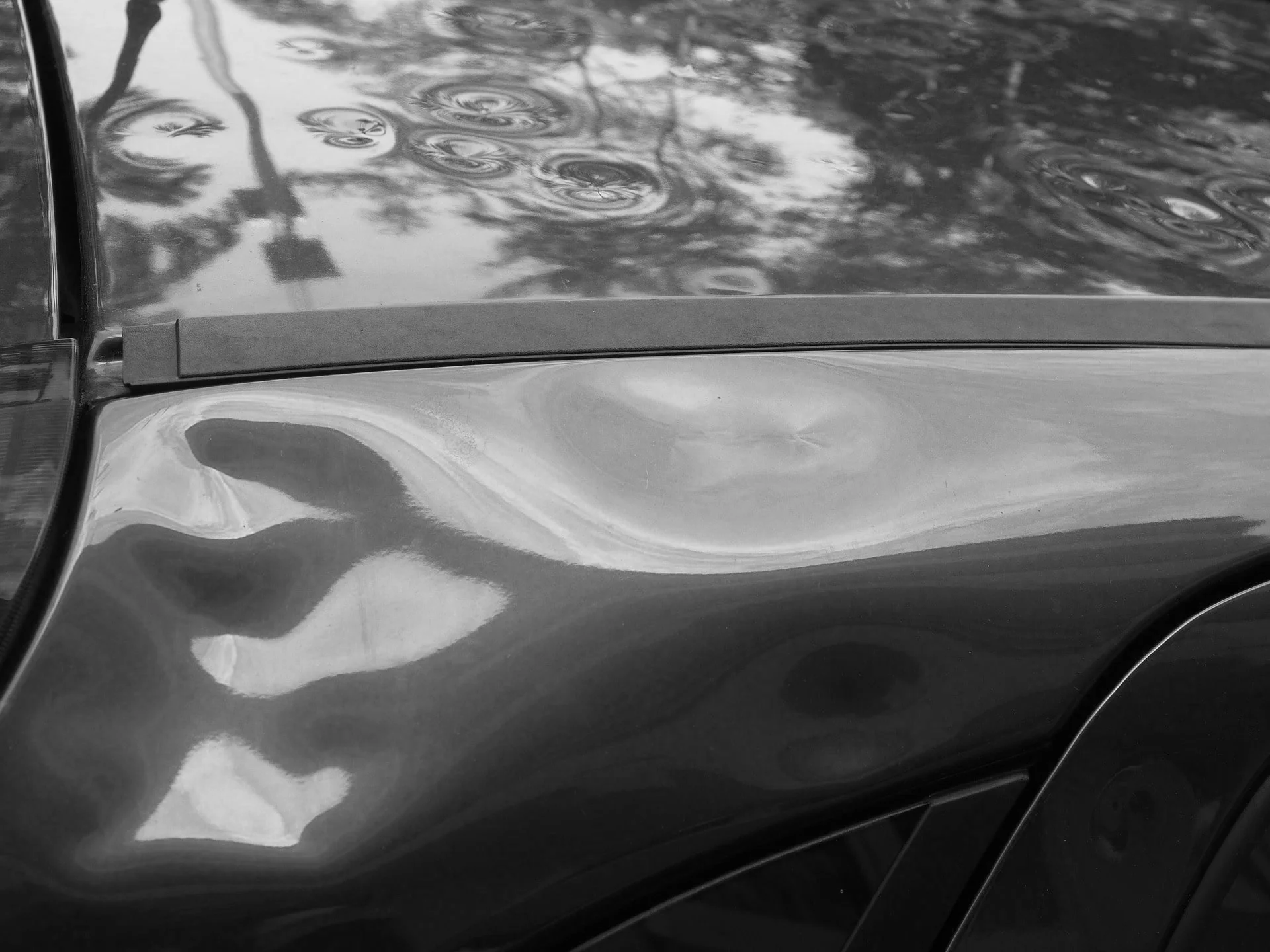 hail damage repair at auto body shop houston tx