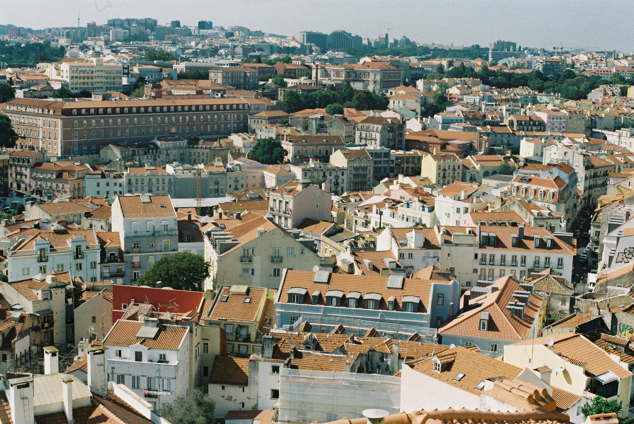 The view from Miradouro de Santa Catarina
