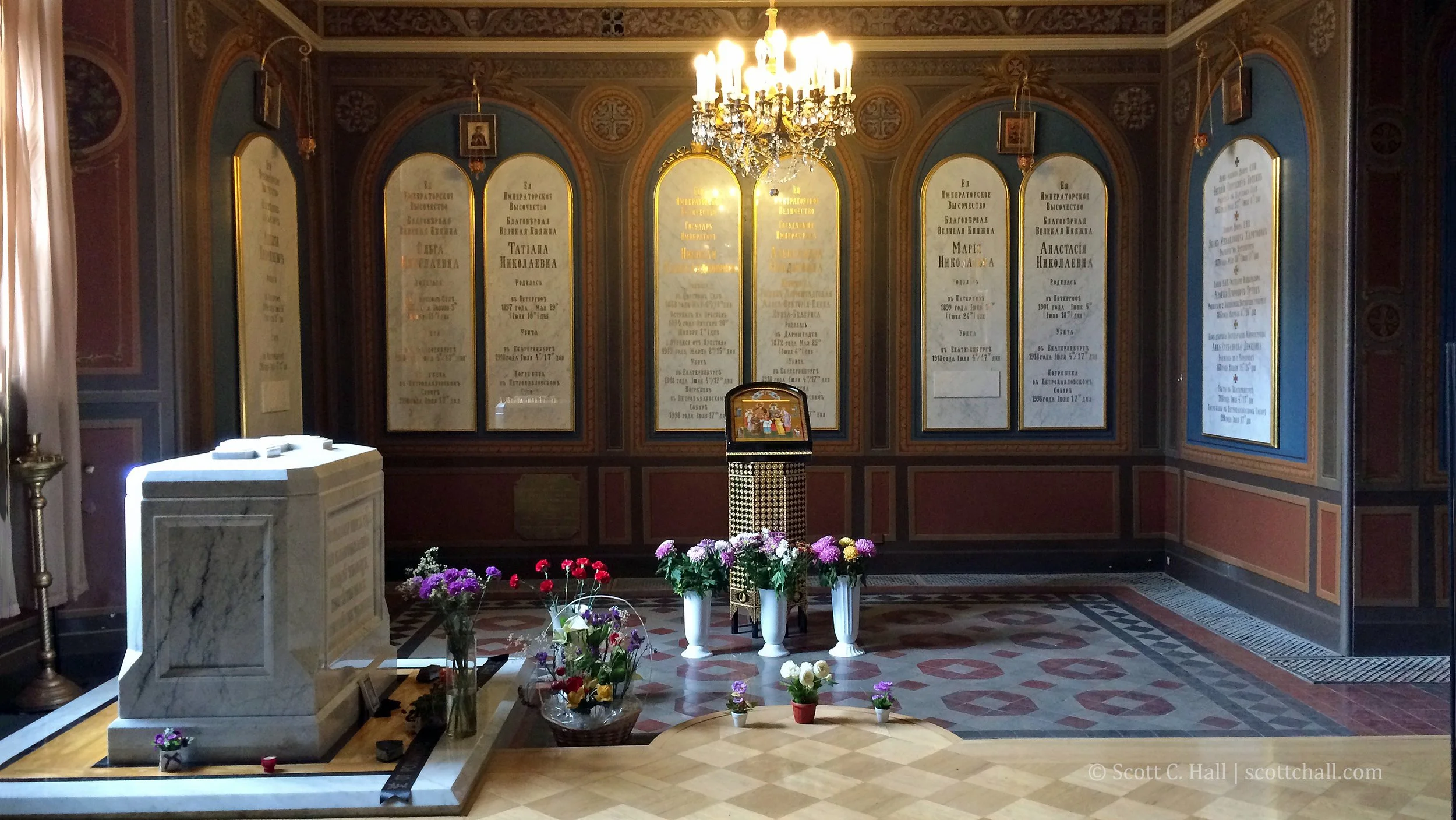 Tomb of Nicholas II of Russia (St. Petersburg, Russia)