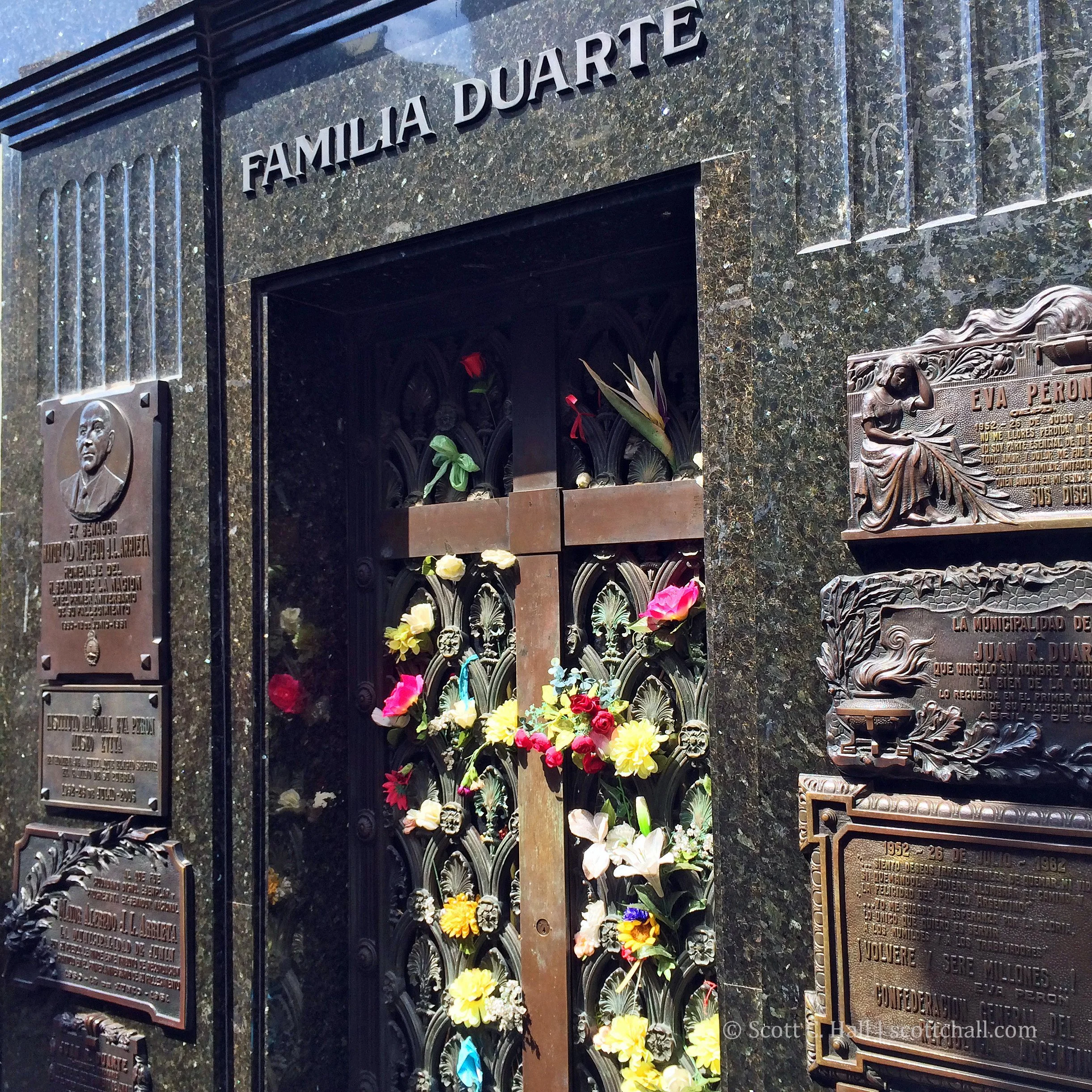 Evita Perón’s Tomb (Buenos Aires, Argentina)