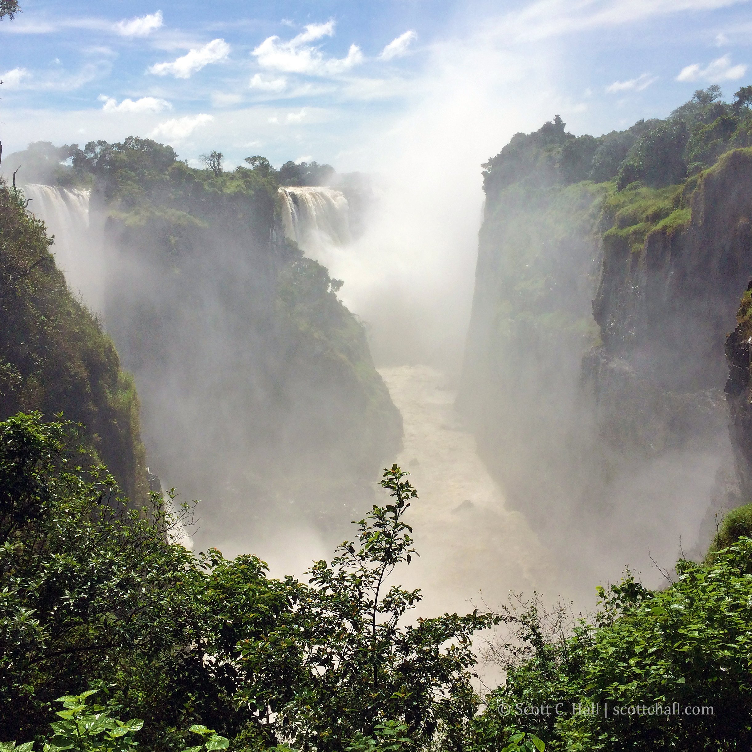 Victoria Falls (Border of Zambia and Zimbabwe)