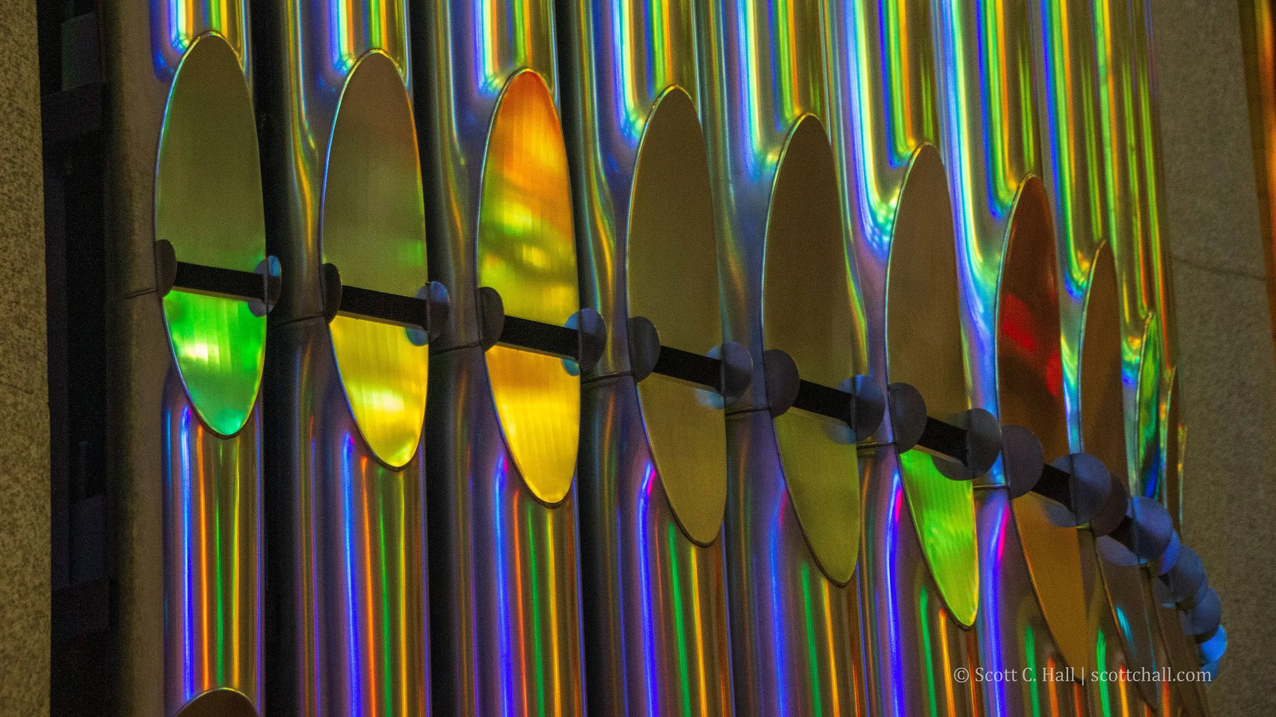 Sagrada Família Interior Detail (Barcelona, Spain)