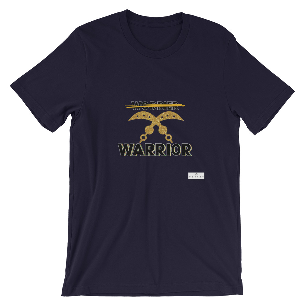 Warrior Collection (Gold Akofena) Short Sleeved Tshirt