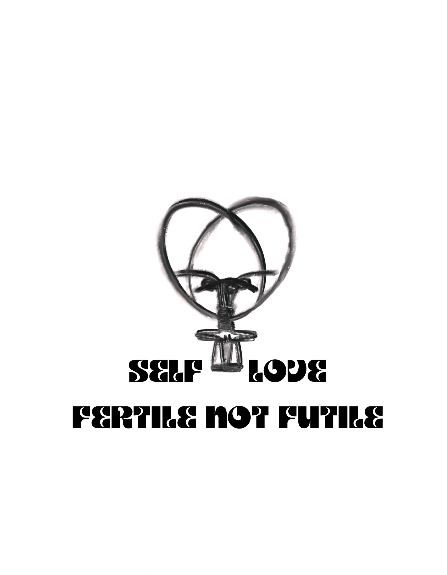 New T-shirt for the Self Love Series coming soon…May was Mental Health Awareness month and Masturbation Month…coincidence? I wonder.