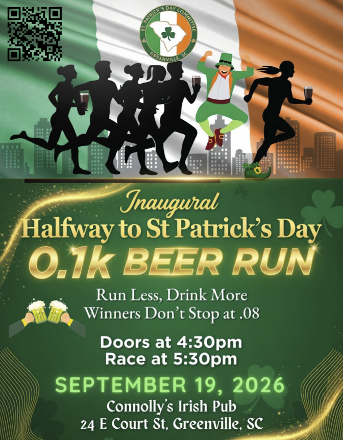 2026 Halfway to St Patrick’s Day 0.1k Beer Run