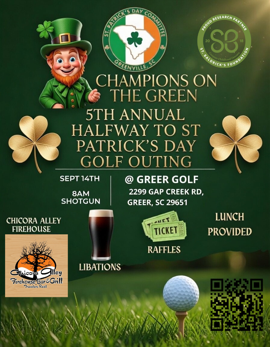 5th Annual Halfway to St Patrick's Day “Champions On The Green” Golf Outing