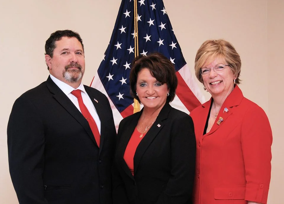 Frank Spatola Jr, Kim Codispoti & Arvene Kilby Hays
