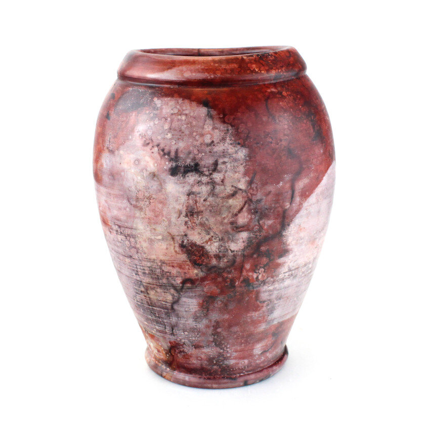 Saggar Fired Vase