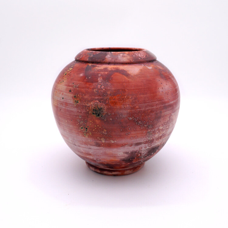 Saggar Fired Vase