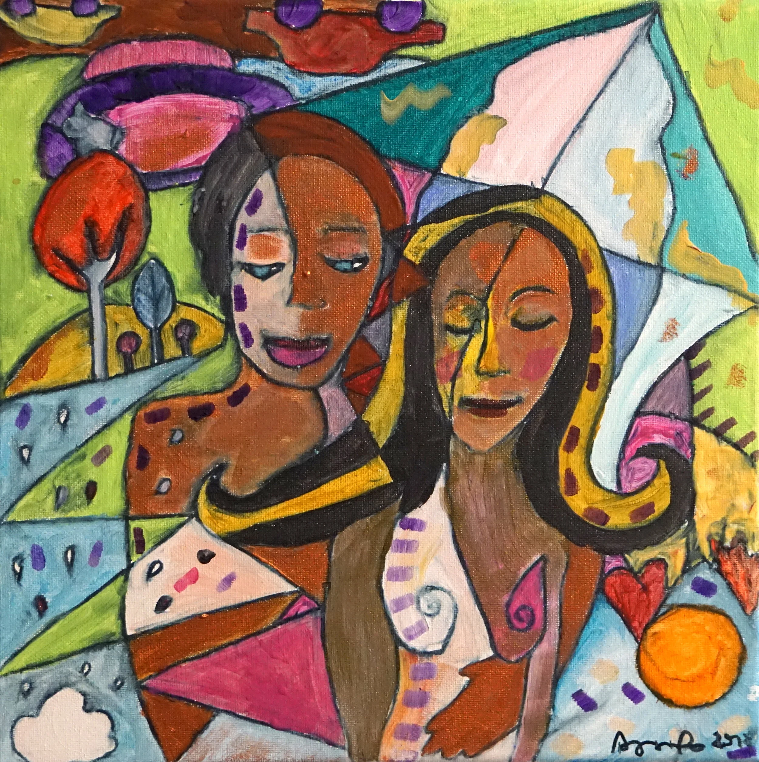 Manipulation, Acrylic 12"/12" $50