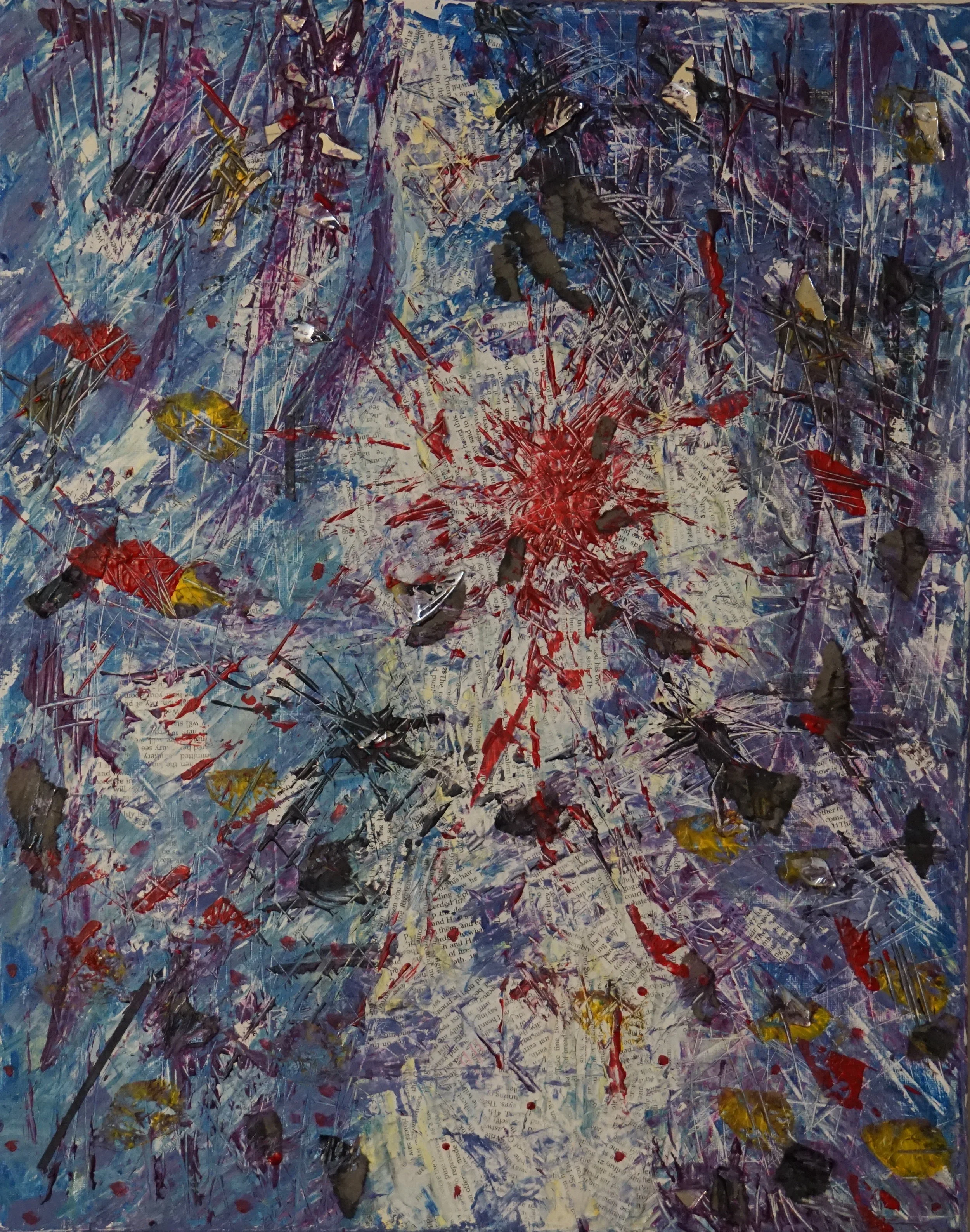 Heartbreak, Mixed, 20"/16" SOLD