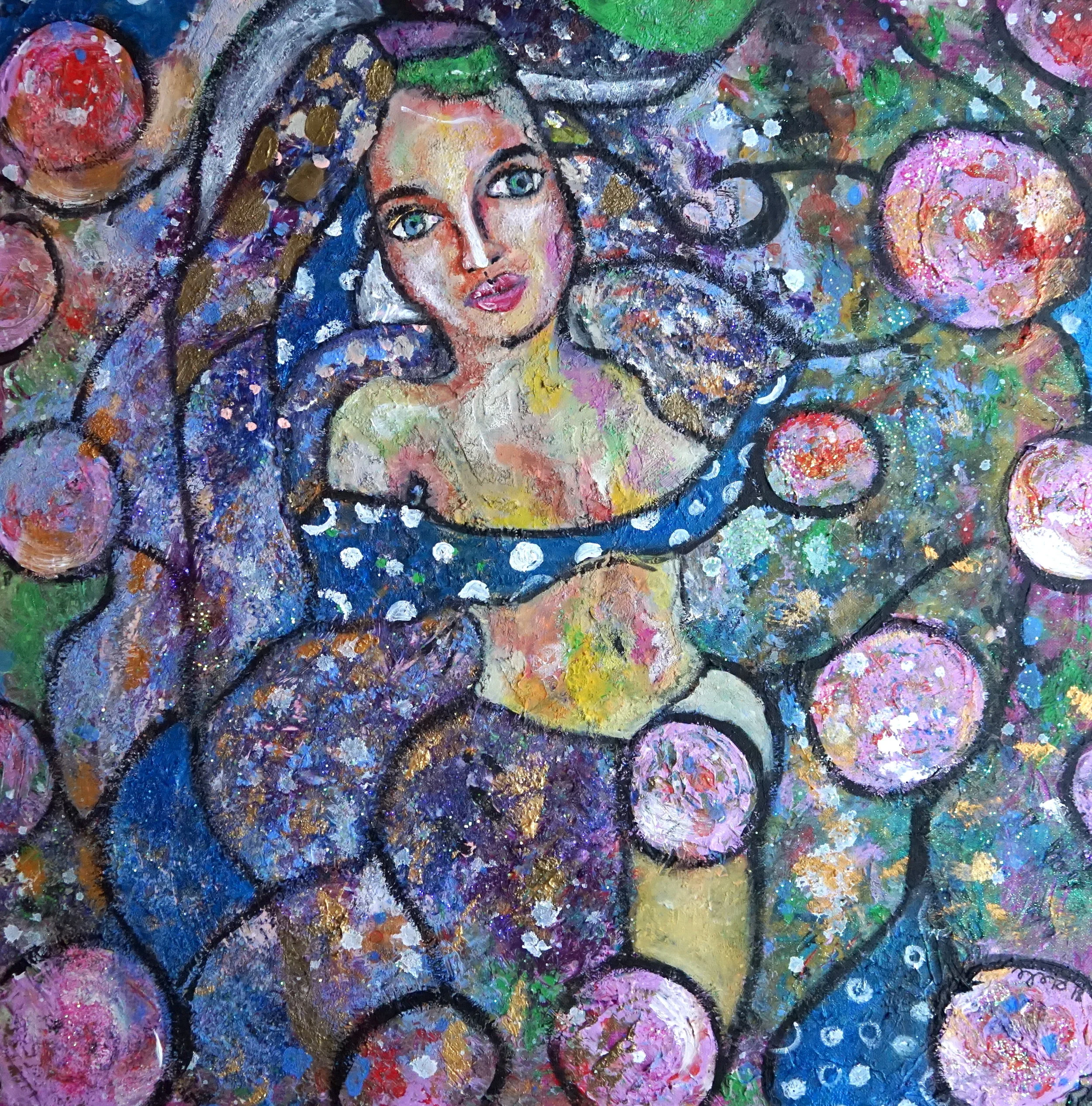 In Plain Sight, Acrylic, Coarse Finish, 24"/24"  $500