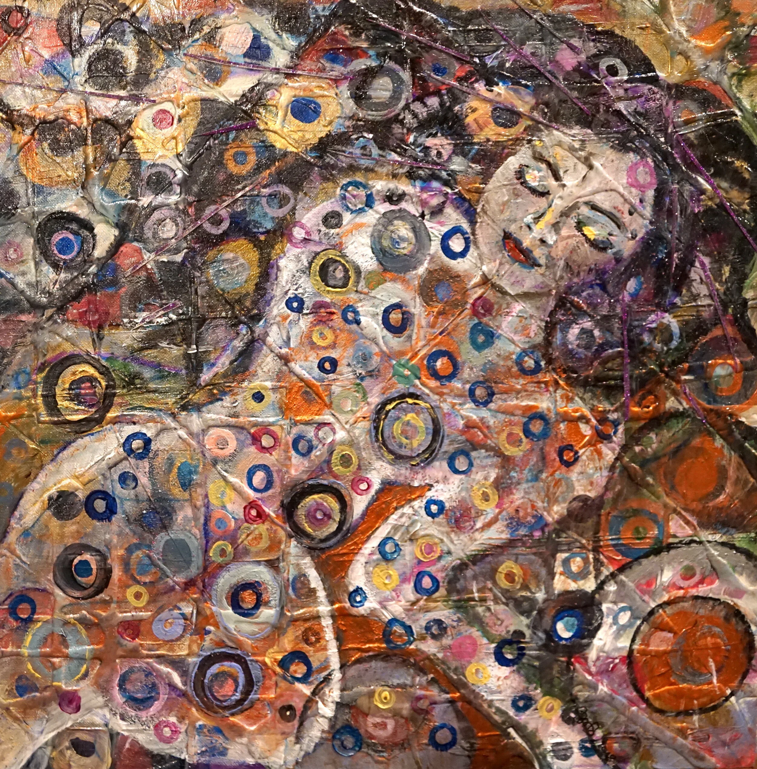 Sleeping Pandora, Acrylic 20"/20" SOLD