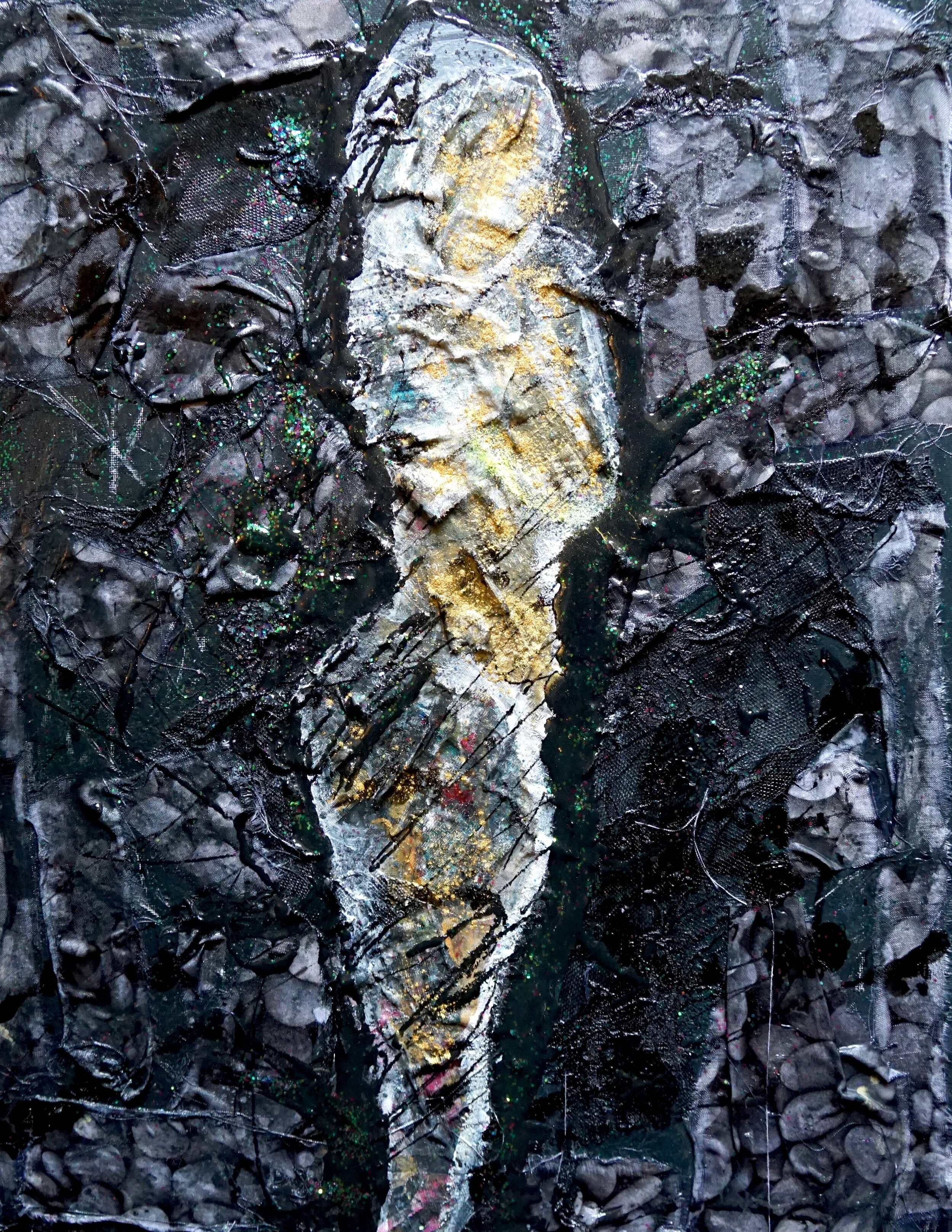 Resistance, Mixed Media, 20'/16' SOLD