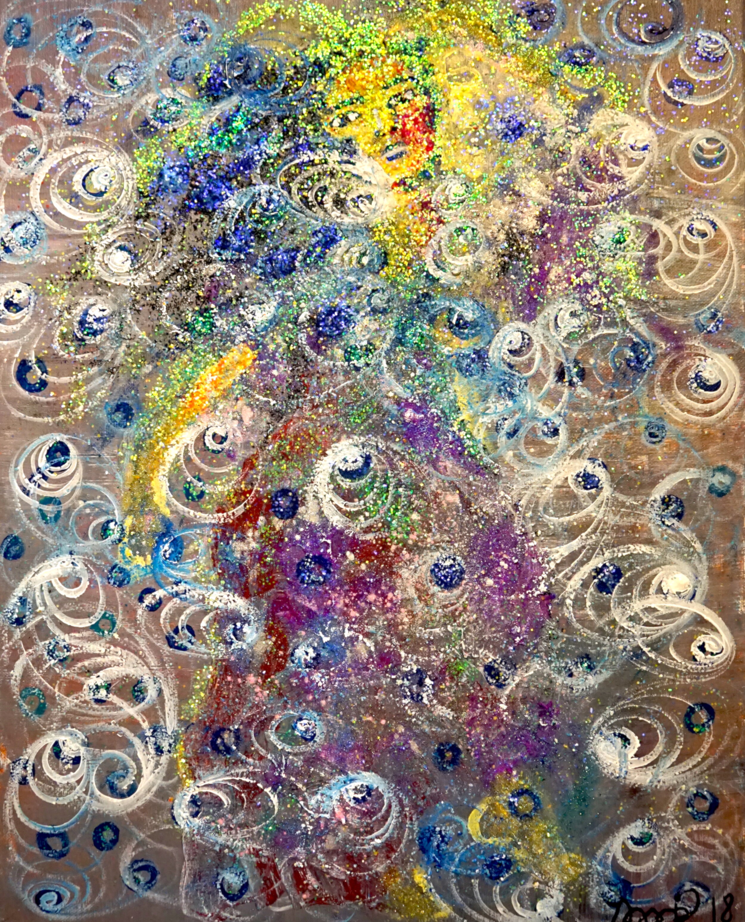 Dance of Emotion, MIxed Media, SOLD