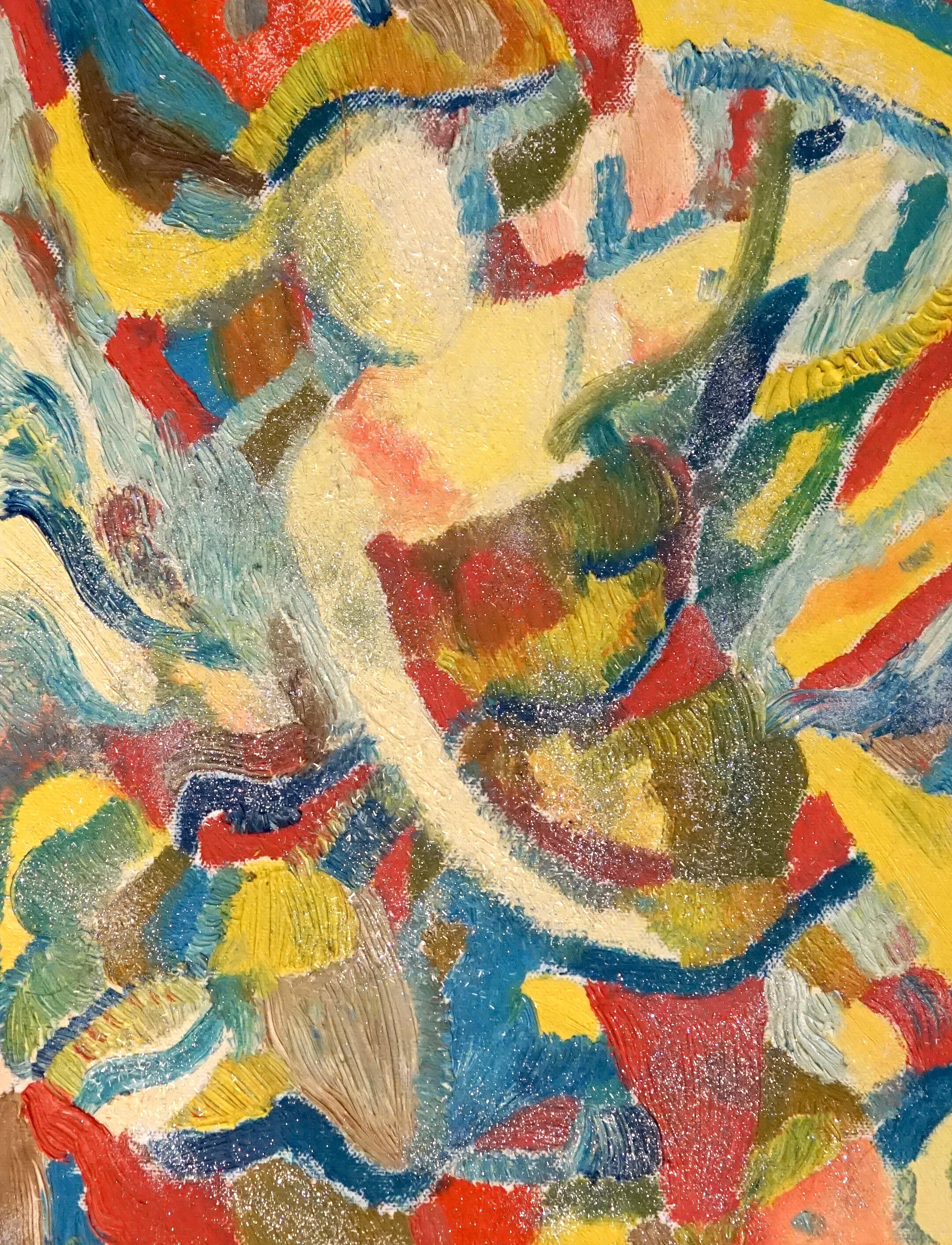 Dance it Out, Acrylic, Coarse Finish, 16,5'/11,5' $150 Framing available add. cost