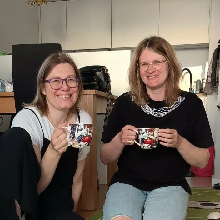 Having tea with my best friend from childhood! Yay! #friends #bff #warsaw #poland #family