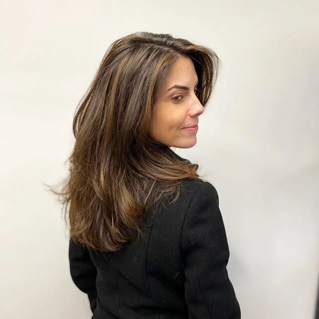 wishing we had her eyebrows 🥺 
cut x @made.brent | color x @made.annah