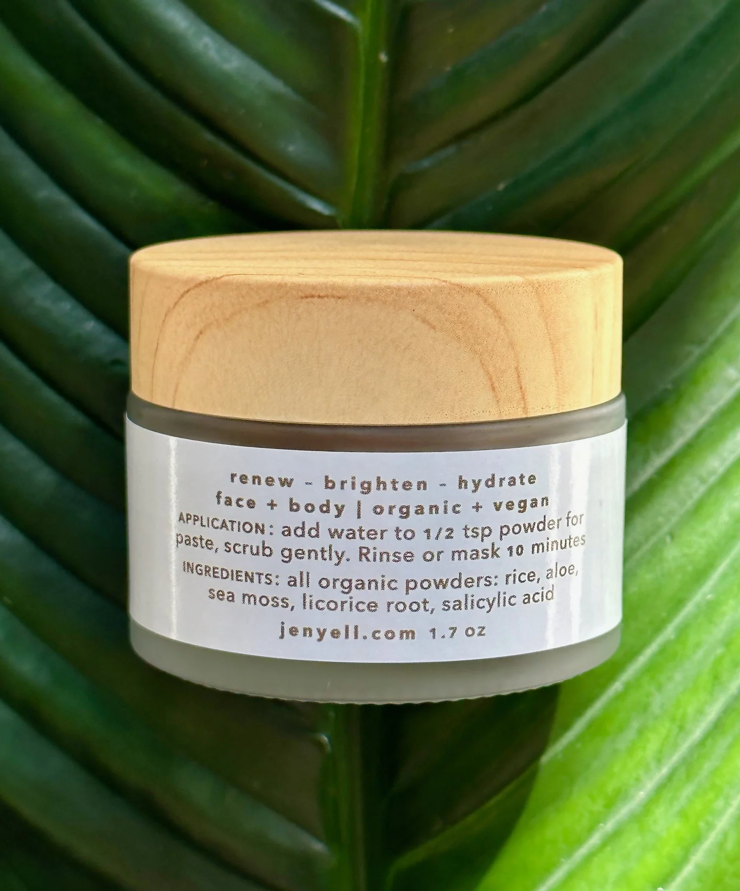 jenyell holistic beauty | organic vegan skincare connected to nature