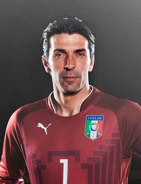 Gianluigi Buffon. Photo author: Puma. Source: mynewsdesk.com (cropped). License link .
