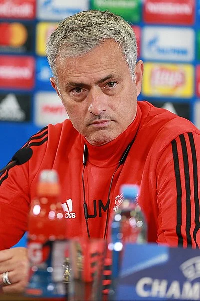 Jose Mourinho. Photo Author: Дмитрий Голубович. License link .