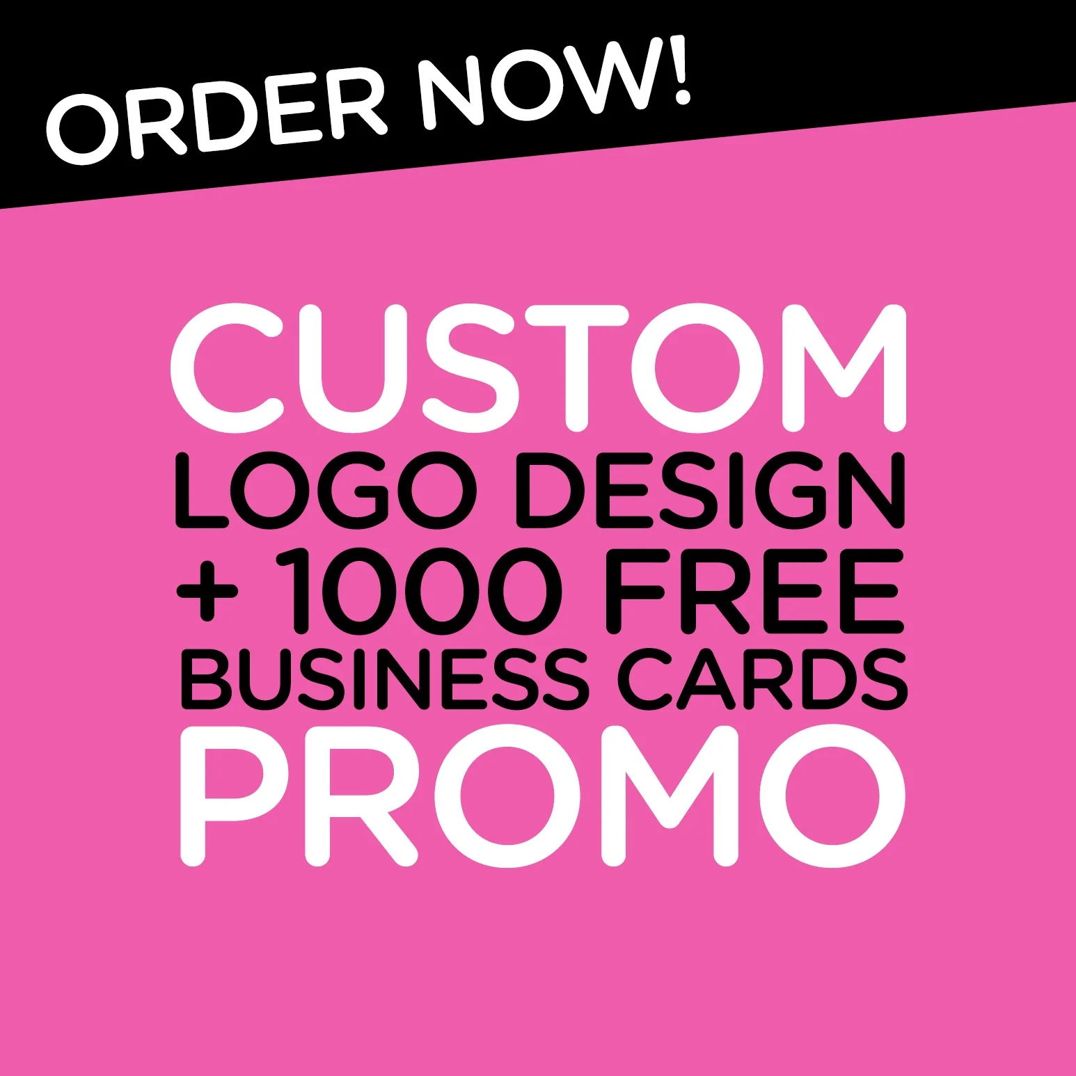 Custom Logo Design (Free Business Card Promo)