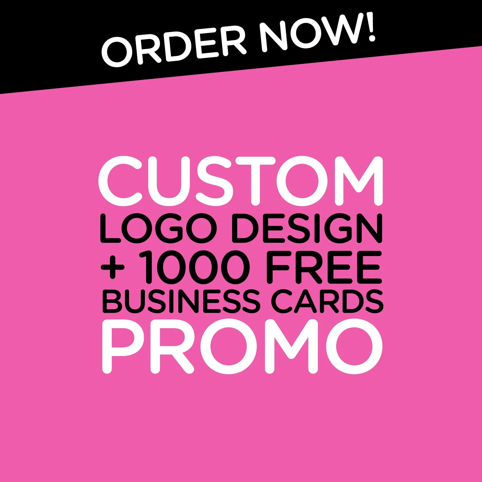 CUSTOM LOGO - 50% DEPOSIT OPTION